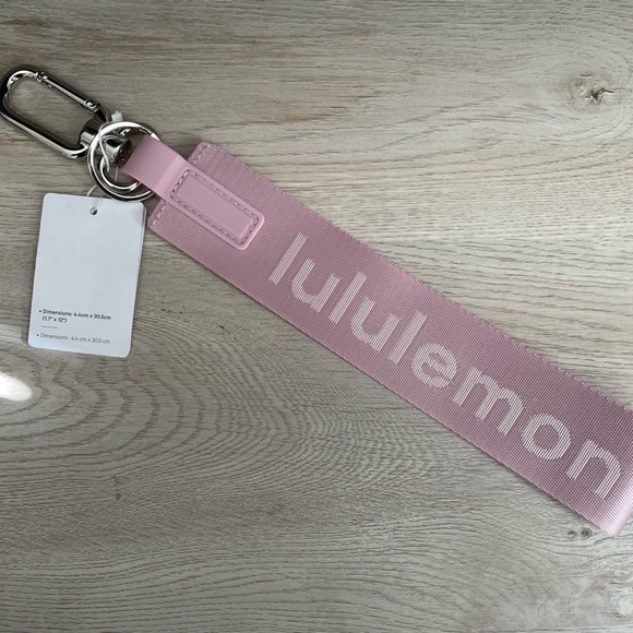 lululemon athletica Accessories Lululemon Never Lost Keychain Pink